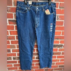 NWT Levi’s 550 Relaxed Fit Mens Denim Jeans. Size 40 x 32